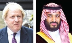 وزیر خارجه انگلیس: با ولیعهد سعودی درباره یمن صحبت کردم