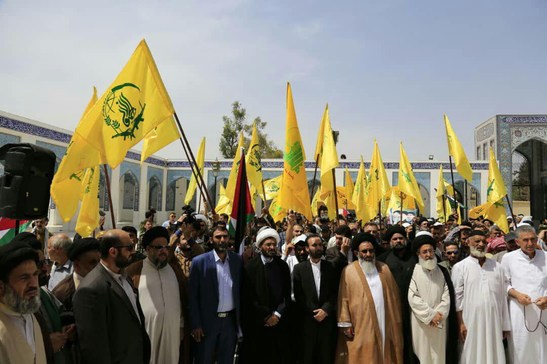 روز قدس رزمندههای افغانستانی در جوار حرم حضرت زینب (س)+ تصاویر روز قدس رزمندههای افغانستانی در جوار حرم حضرت زینب (س)+ تصاویر