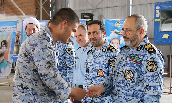 بازدید فرمانده نیروی هوایی ارتش از اردوگاه تابستانی کوشک نصرت