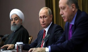 پنجمین نشست رؤسای جمهوری ایران، روسیه و ترکیه آغاز شد