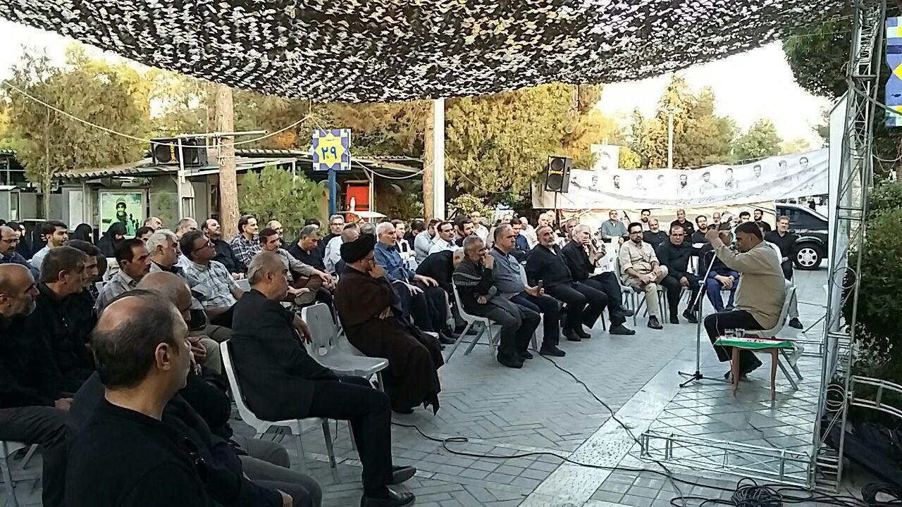 گردهمایی رزمندگان تخریبچی در گلزار شهدا+ عکس