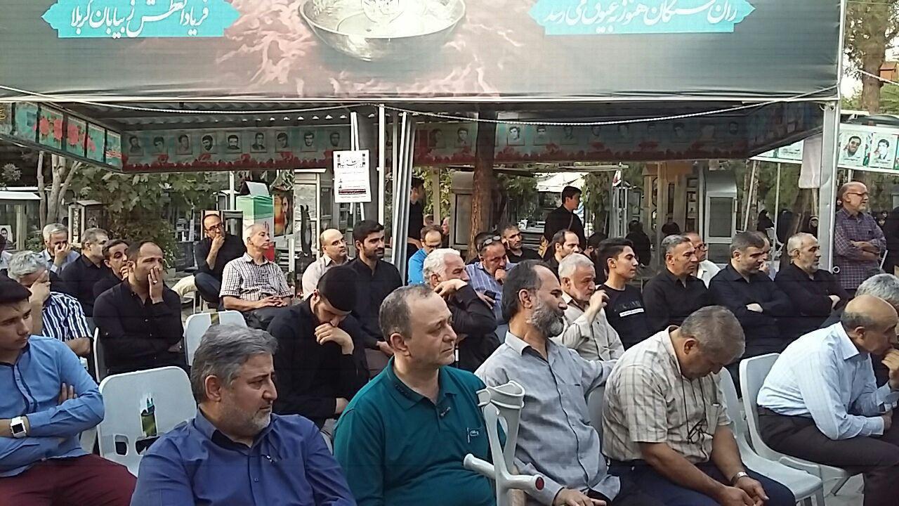 گردهمایی رزمندگان تخریبچی در گلزار شهدا+ عکس