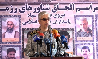 سرلشکر باقری نیروی دریایی سپاه در عرصه موشکی پیشرفت چشمگیری داشته است