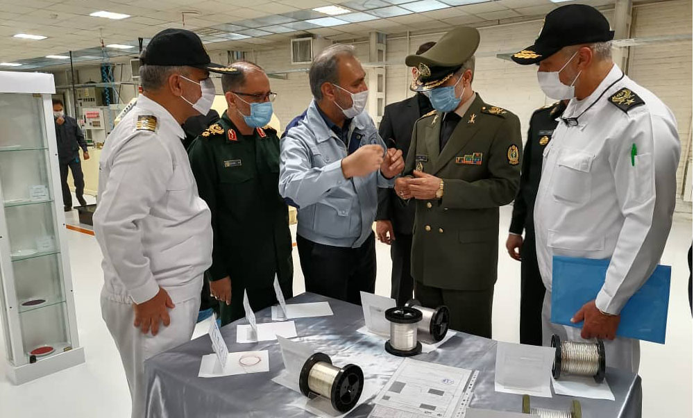 افتتاح و راه اندازی کارخانه تولید «کابل»های تفلونی نظامی و غیر نظامی+ گزارش تصویری افتتاح و راه اندازی کارخانه تولید «کابل»های تفلونی نظامی و غیر نظامی+ گزارش تصویری