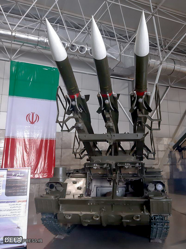 سیر تحول موشکهای پدافندی سپاه در پارک ملی هوافضا سیر تحول موشکهای پدافندی سپاه در پارک ملی هوافضا