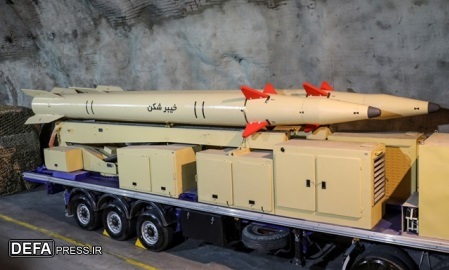 موشک راهبردی «خیبرشکن» رونمایی شد+ عکس موشک راهبردی «خیبرشکن» رونمایی شد+ عکس