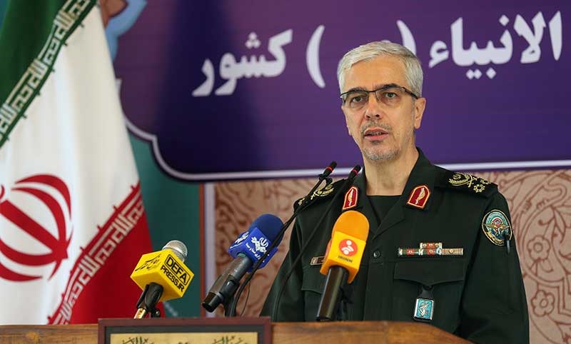 سرلشکر باقری لزوم ارتقای شبکه یکپارچه فرماندهی و کنترل/ ضرورت اجرای بازی جنگ و سناریویهای محتمل تهدیدات