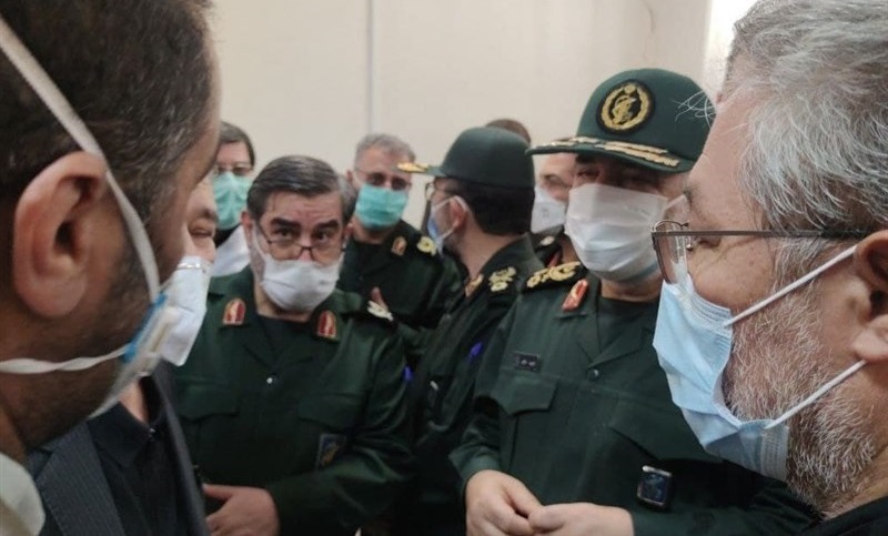 سرلشکر سلامی در مرکز واکسیناسیون حاشیه مشهد حضور یافت