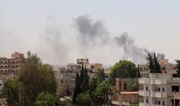 عملیات ارتش سوریه علیه تروریست‌ها در درعا البلد