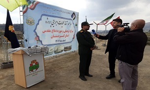 تصاویر/ آغاز عملیات اجرایی پروژه مرکز فرهنگی و موزه دفاع مقدس کردستان
