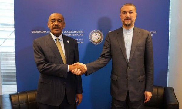 دیدار وزرای امور خارجه ایران و سودان