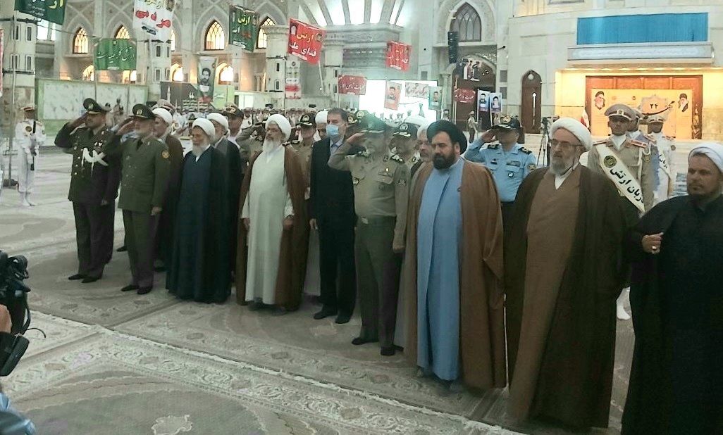تجدید میثاق کارکنان سازمان عقیدتی سیاسی ارتش با آرمان‌های امام خمینی (ره)