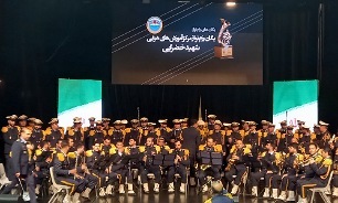 جشنواره «ترنم فتح» تهران برگزار شد/ یگان‌های موزیک نیروهای مسلح رزم‌نوازی کردند