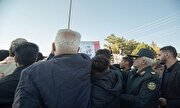 تصاویر/ بدرقه شهدای حادثه تروریستی راسک با حضور پرشور مردم زاهدان