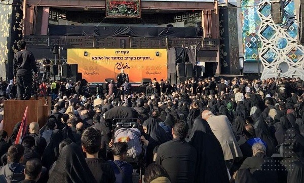 اجتماع مدافعان حرم در میدان امام حسین (ع) تهران برگزار شد
