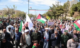 حضور مسئولان استان سمنان در راهپیمایی روز قدس