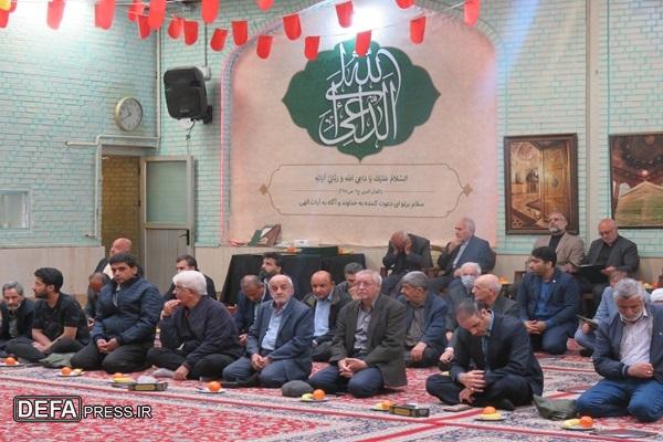 برگزاری مراسم ترحیم پدر شهیدان دهنوی در مشهد+تصاویر