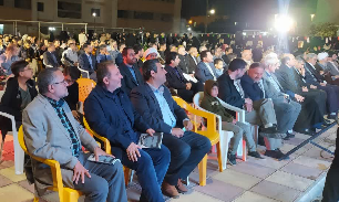 دهمین سالگرد تدفین شهدای گمنام دانشگاه علوم پزشکی قزوین برگزار شد