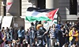 خیزش دانشجویان آمریکایی در حمایت از ملت فلسطین