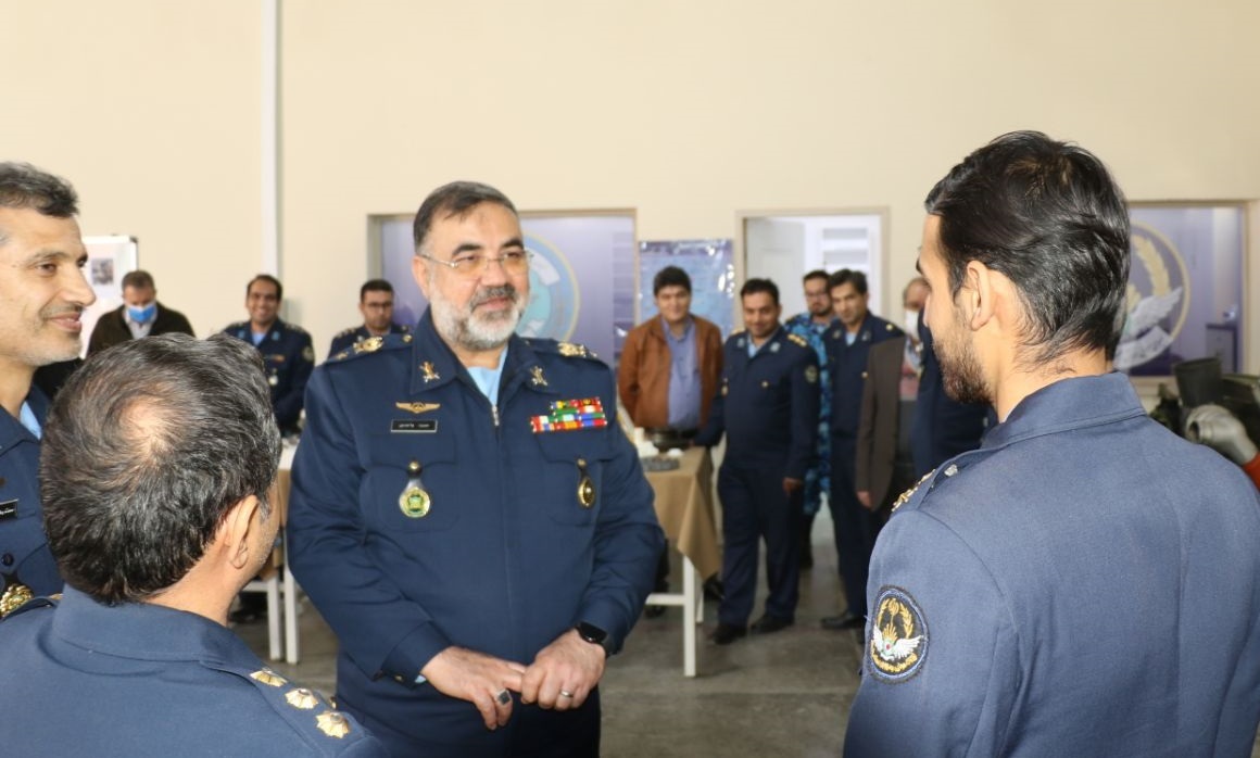 بازدید فرمانده نیروی هوایی ارتش از دانشگاه هوایی شهید ستاری